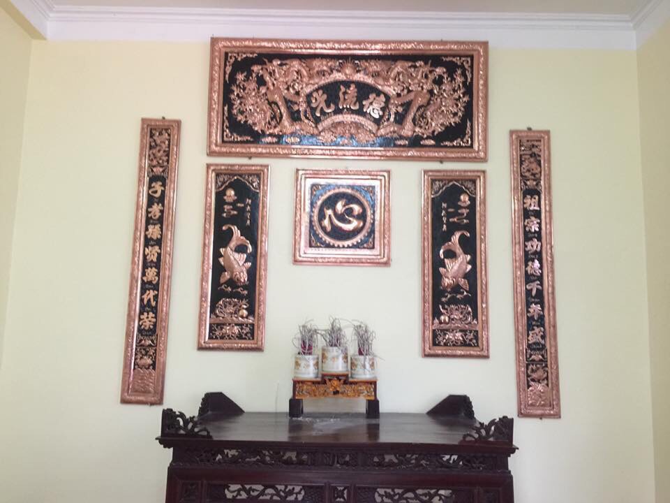 Hoành Phi Câu Đối Bằng Đồng nên treo ở đâu? Gợi ý vị trí treo hợp phong thủy từng loại nhà