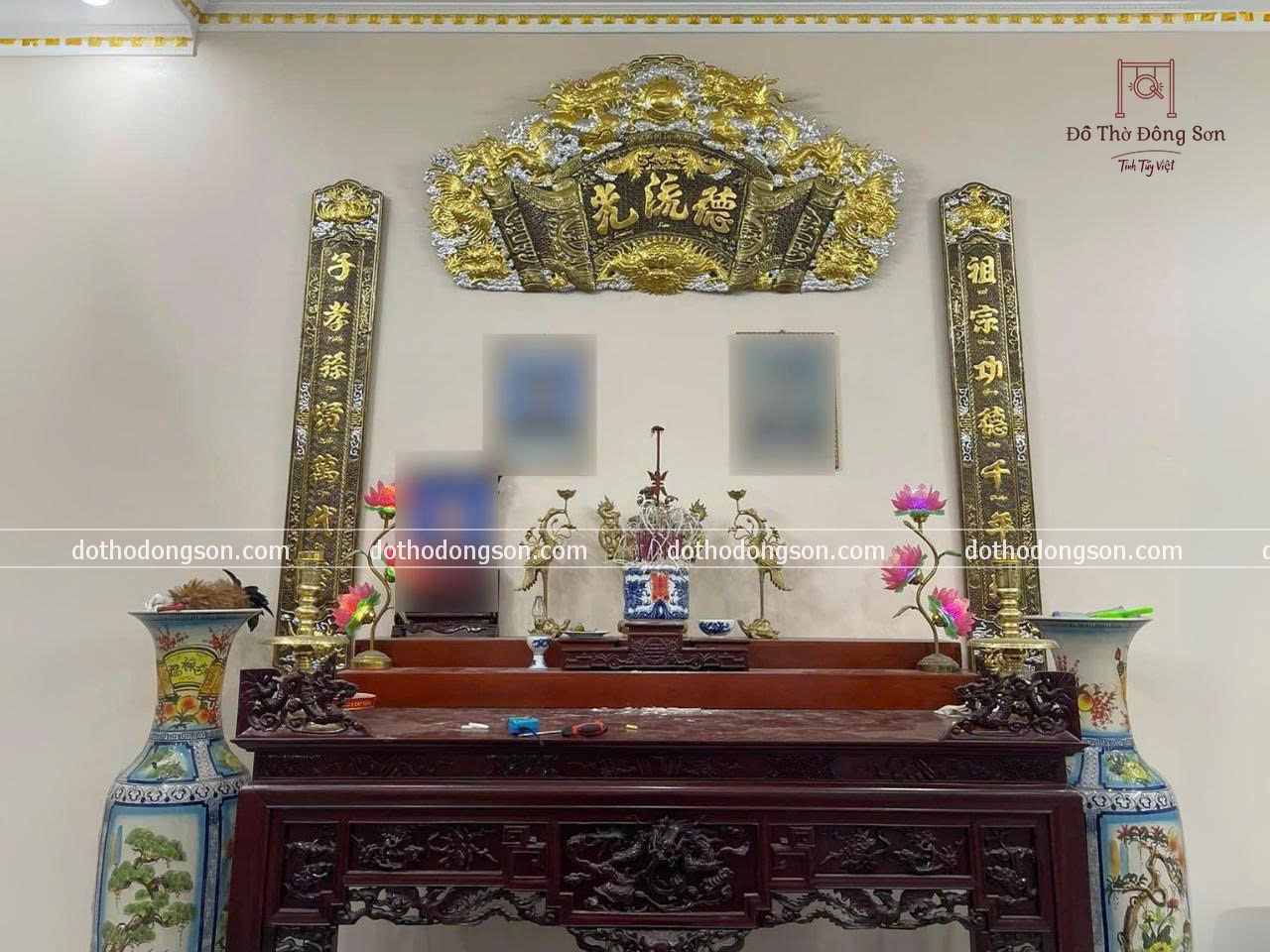 Vị trí của Cuốn thư câu đối bằng đồng trong tiềm thức người dân Việt trong văn hóa thờ cúng